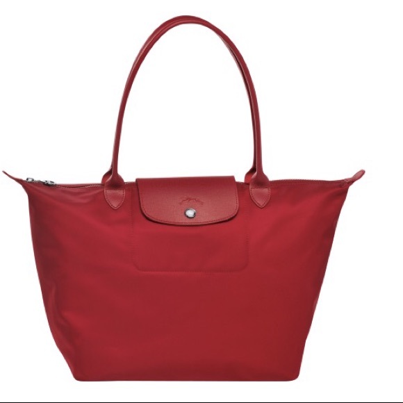 Longchamp Handbags - Longchamp Le Pliage Néo Tote Bag L Red BRAND NEW